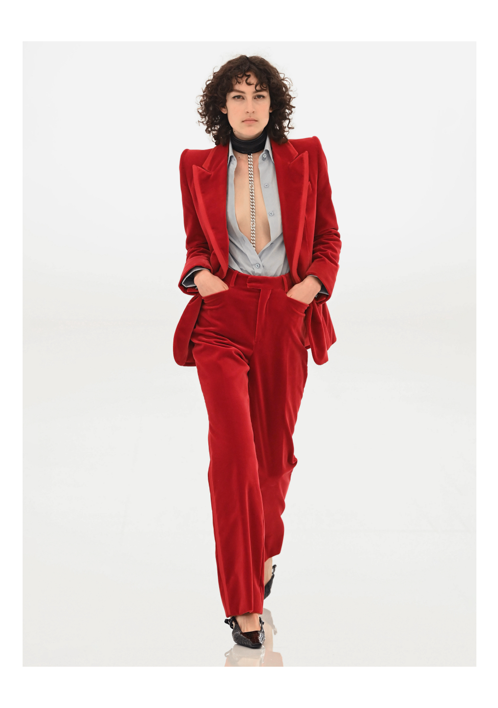 Stylish Red Suit | Suitably Norma